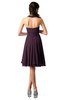 ColsBM Holly Plum Simple A-line Sleeveless Zipper Chiffon Graduation Dresses