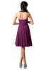 ColsBM Holly Raspberry Simple A-line Sleeveless Zipper Chiffon Graduation Dresses