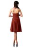 ColsBM Holly Rust Simple A-line Sleeveless Zipper Chiffon Graduation Dresses