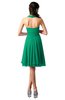 ColsBM Holly Sea Green Simple A-line Sleeveless Zipper Chiffon Graduation Dresses