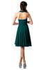 ColsBM Holly Shaded Spruce Simple A-line Sleeveless Zipper Chiffon Graduation Dresses