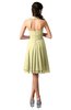 ColsBM Holly Soft Yellow Simple A-line Sleeveless Zipper Chiffon Graduation Dresses