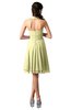 ColsBM Holly Wax Yellow Simple A-line Sleeveless Zipper Chiffon Graduation Dresses