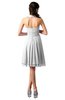 ColsBM Holly White Simple A-line Sleeveless Zipper Chiffon Graduation Dresses