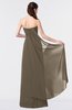ColsBM Vivian Carafe Brown Modern A-line Sleeveless Backless Split-Front Bridesmaid Dresses