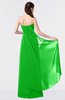 ColsBM Vivian Classic Green Modern A-line Sleeveless Backless Split-Front Bridesmaid Dresses