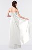 ColsBM Vivian Cloud White Modern A-line Sleeveless Backless Split-Front Bridesmaid Dresses