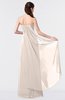 ColsBM Vivian Cream Pink Modern A-line Sleeveless Backless Split-Front Bridesmaid Dresses