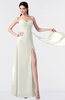 ColsBM Vivian Cream Modern A-line Sleeveless Backless Split-Front Bridesmaid Dresses