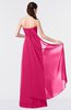 ColsBM Vivian Fuschia Modern A-line Sleeveless Backless Split-Front Bridesmaid Dresses