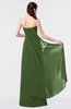 ColsBM Vivian Garden Green Modern A-line Sleeveless Backless Split-Front Bridesmaid Dresses