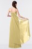ColsBM Vivian Gold Modern A-line Sleeveless Backless Split-Front Bridesmaid Dresses