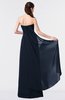 ColsBM Vivian Navy Blue Modern A-line Sleeveless Backless Split-Front Bridesmaid Dresses