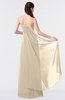 ColsBM Vivian Novelle Peach Modern A-line Sleeveless Backless Split-Front Bridesmaid Dresses