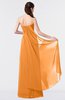 ColsBM Vivian Orange Modern A-line Sleeveless Backless Split-Front Bridesmaid Dresses