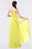 ColsBM Vivian Pale Yellow Modern A-line Sleeveless Backless Split-Front Bridesmaid Dresses