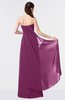 ColsBM Vivian Raspberry Modern A-line Sleeveless Backless Split-Front Bridesmaid Dresses
