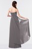 ColsBM Vivian Ridge Grey Modern A-line Sleeveless Backless Split-Front Bridesmaid Dresses