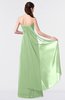ColsBM Vivian Sage Green Modern A-line Sleeveless Backless Split-Front Bridesmaid Dresses