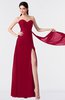 ColsBM Vivian Scooter Modern A-line Sleeveless Backless Split-Front Bridesmaid Dresses