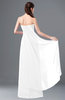 ColsBM Vivian White Modern A-line Sleeveless Backless Split-Front Bridesmaid Dresses