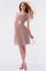 ColsBM Jessa Blush Pink Simple A-line Spaghetti Chiffon Beaded Bridesmaid Dresses