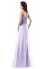 ColsBM Daisy Light Purple Simple Column Scoop Chiffon Ruching Bridesmaid Dresses