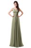 ColsBM Daisy Sponge Simple Column Scoop Chiffon Ruching Bridesmaid Dresses