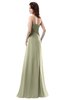 ColsBM Daisy Sponge Simple Column Scoop Chiffon Ruching Bridesmaid Dresses