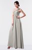ColsBM Nayeli Ashes Of Roses Plain Empire Sleeveless Zip up Floor Length Pleated Bridesmaid Dresses