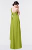 ColsBM Nayeli Green Oasis Plain Empire Sleeveless Zip up Floor Length Pleated Bridesmaid Dresses