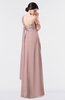 ColsBM Nayeli Nectar Pink Plain Empire Sleeveless Zip up Floor Length Pleated Bridesmaid Dresses