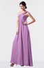 ColsBM Nayeli Orchid Plain Empire Sleeveless Zip up Floor Length Pleated Bridesmaid Dresses
