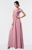 ColsBM Nayeli Rosebloom Plain Empire Sleeveless Zip up Floor Length Pleated Bridesmaid Dresses