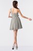 ColsBM Keyla Ashes Of Roses Romantic A-line One Shoulder Zipper Chiffon Mini Graduation Dresses