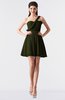 ColsBM Keyla Beech Romantic A-line One Shoulder Zipper Chiffon Mini Graduation Dresses