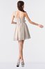 ColsBM Keyla Cream Pink Romantic A-line One Shoulder Zipper Chiffon Mini Graduation Dresses