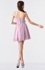 ColsBM Keyla Fairy Tale Romantic A-line One Shoulder Zipper Chiffon Mini Graduation Dresses