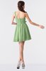 ColsBM Keyla Gleam Romantic A-line One Shoulder Zipper Chiffon Mini Graduation Dresses
