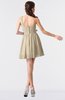 ColsBM Keyla Novelle Peach Romantic A-line One Shoulder Zipper Chiffon Mini Graduation Dresses