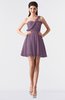 ColsBM Keyla Valerian Romantic A-line One Shoulder Zipper Chiffon Mini Graduation Dresses