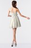 ColsBM Keyla Whisper White Romantic A-line One Shoulder Zipper Chiffon Mini Graduation Dresses