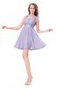 ColsBM Genesis Pastel Lilac Elegant Scoop Sleeveless Zipper Chiffon Bridesmaid Dresses