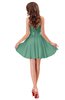 ColsBM Ally Beryl Green Cute Sweetheart Backless Chiffon Mini Homecoming Dresses