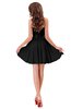 ColsBM Ally Black Cute Sweetheart Backless Chiffon Mini Homecoming Dresses
