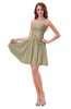 ColsBM Ally Candied Ginger Cute Sweetheart Backless Chiffon Mini Homecoming Dresses