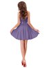 ColsBM Ally Chalk Violet Cute Sweetheart Backless Chiffon Mini Homecoming Dresses