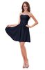 ColsBM Ally Dark Sapphire Cute Sweetheart Backless Chiffon Mini Homecoming Dresses
