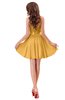 ColsBM Ally Golden Cream Cute Sweetheart Backless Chiffon Mini Homecoming Dresses