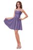 ColsBM Ally Lilac Cute Sweetheart Backless Chiffon Mini Homecoming Dresses